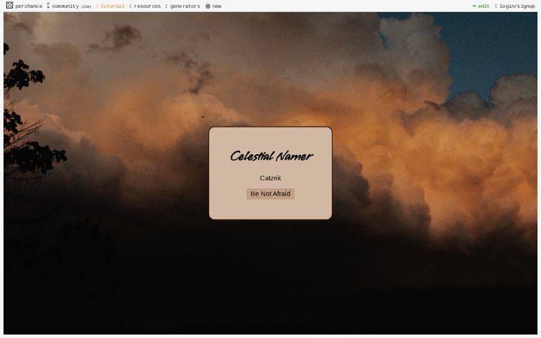 celestial-namer-perchance-generator