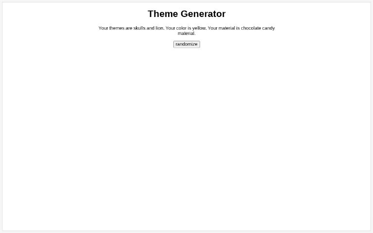 theme-generator
