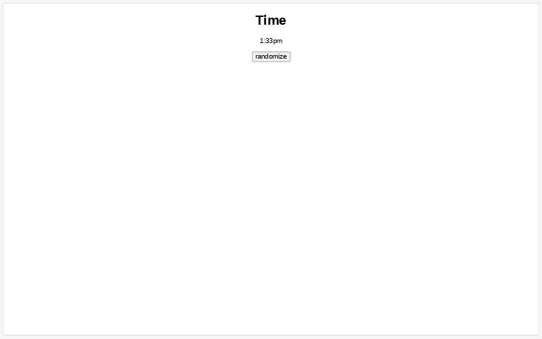 time-perchance-generator