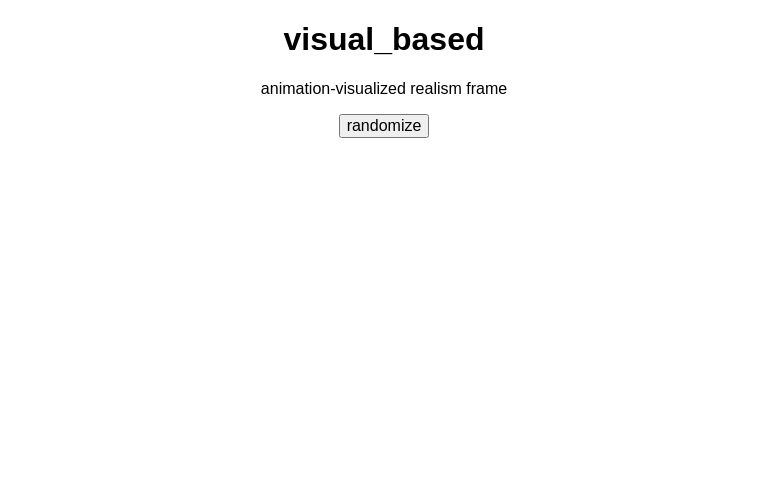 visual_based ― Perchance Generator