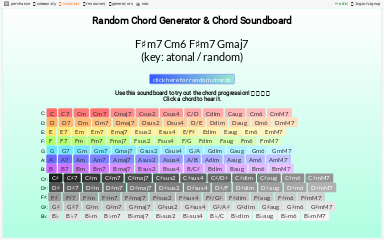 Random Chord Generator Chord Soundboard Perchance