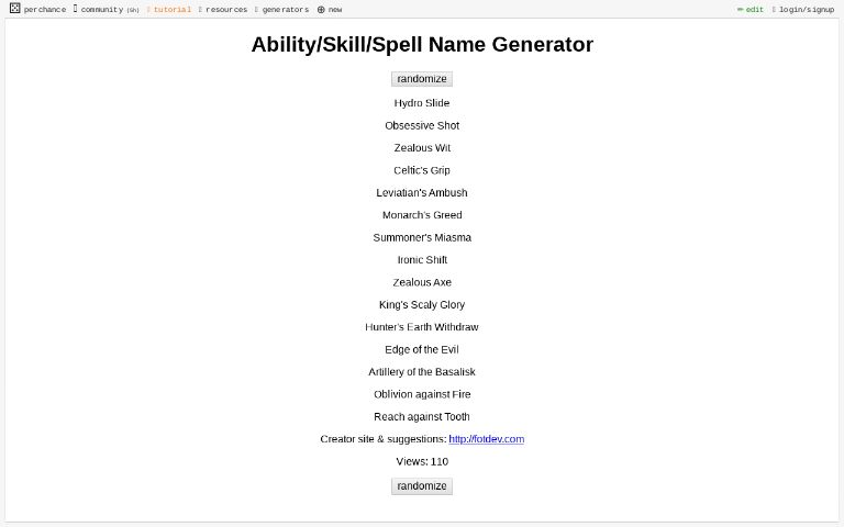 Anime Power Generator