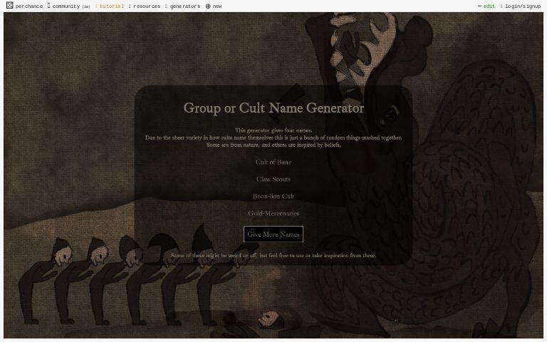 Cult Leader Names Generator