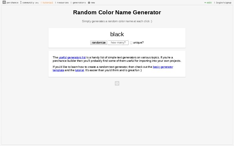 random-color-name-generator-perchance