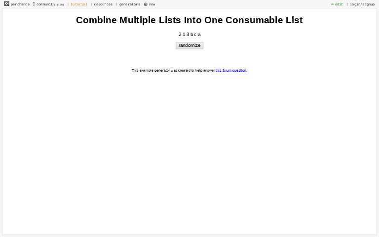 Combine Multiple Lists Into One