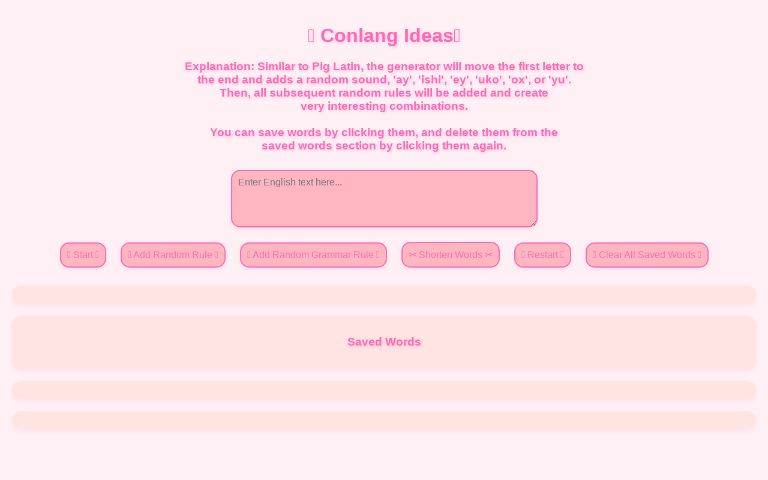 language inspiration generator