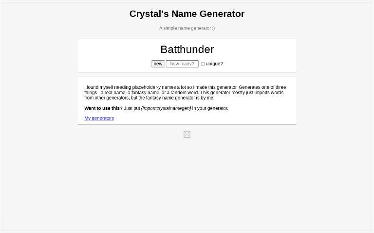 crystal-s-name-generator