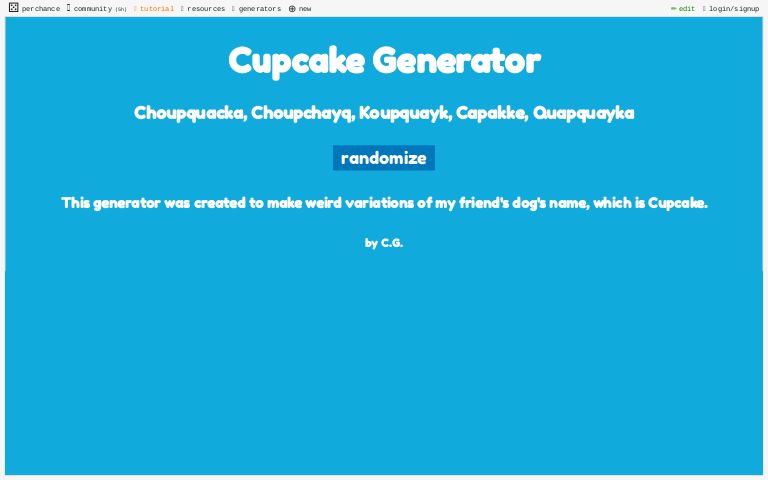 cupcake-generator