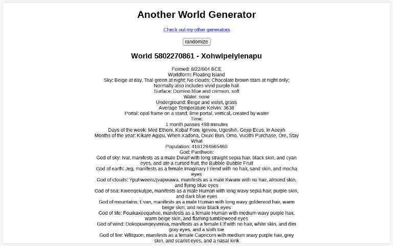 another-world-generator