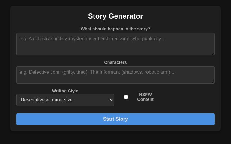 Story Generator