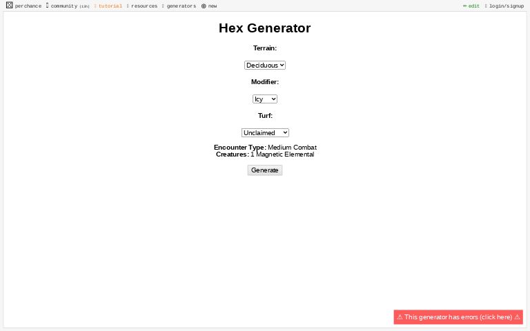 Hex Generator