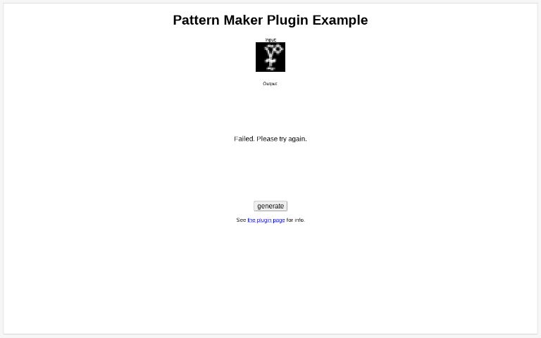Pattern Maker Plugin Example