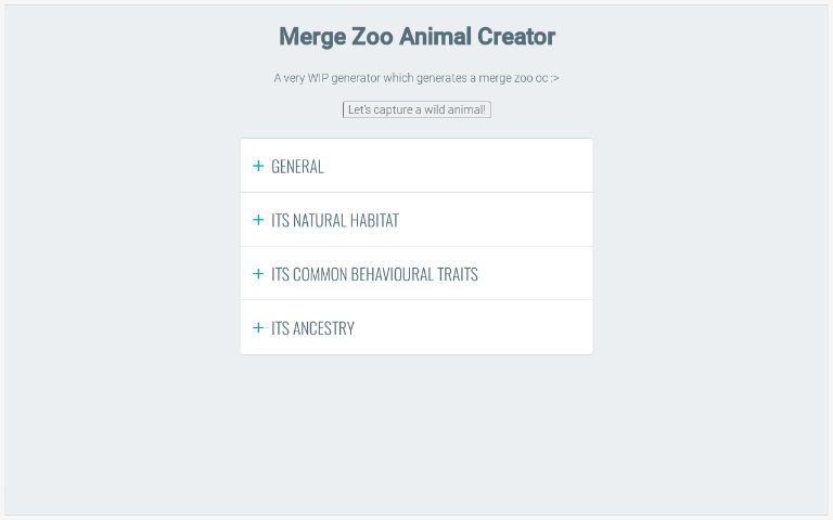 merge-zoo-animal-maker-perchance-generator