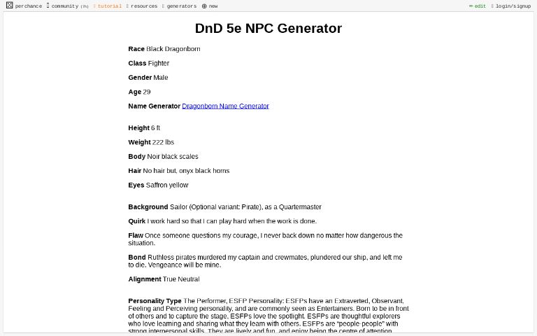 dnd-5e-npc-generator-perchance