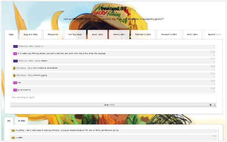 Demigod RP ― Perchance Generator