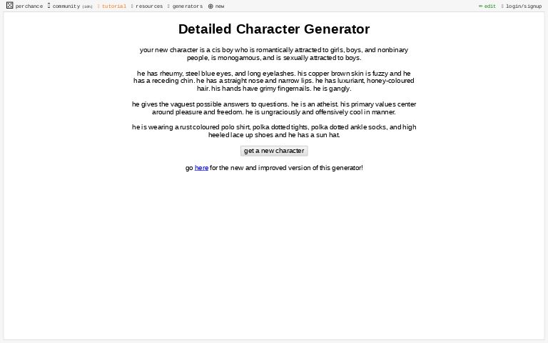 Random mix Generator (look in bio down under here) ― Perchance