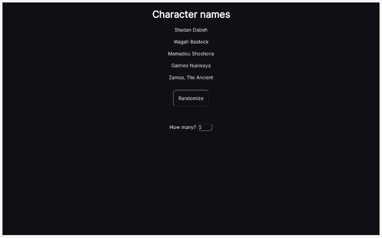 character-names-perchance-generator