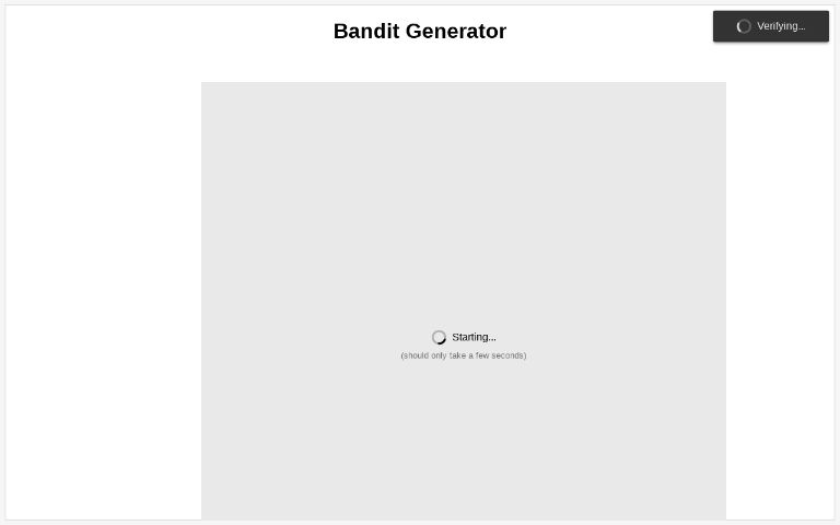 bandit-generator