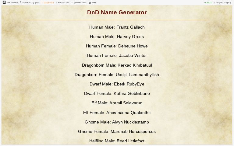 warforged name generator