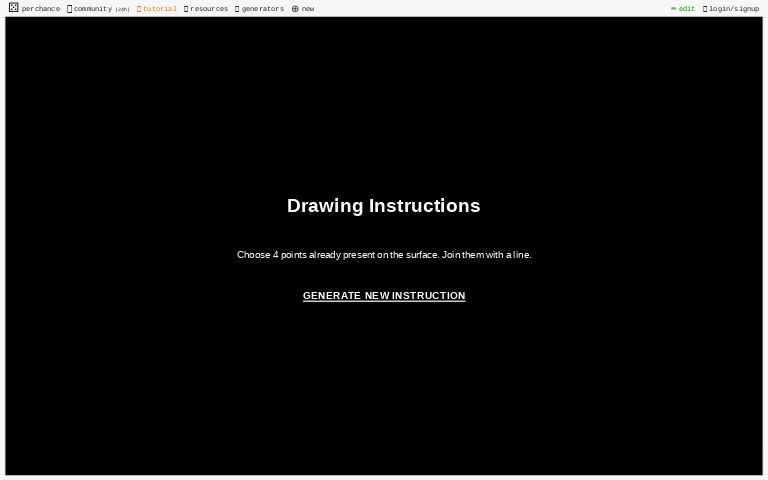 Drawing Instructions ― Perchance Generator