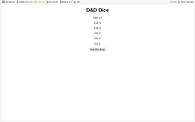 D&D Dice ― Perchance Generator