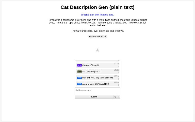 warrior-cats-description-gen-without-ai-images-perchance-generator