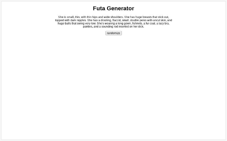 Futa Generator