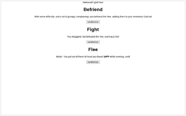 Befriend ― Perchance Generator
