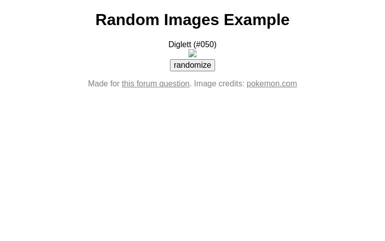 Random Images Example ― Perchance Generator