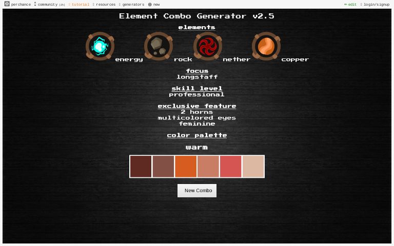 element-combo-generator-v2