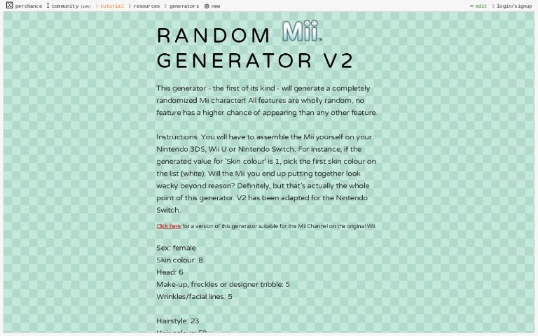 Random Generator V2
