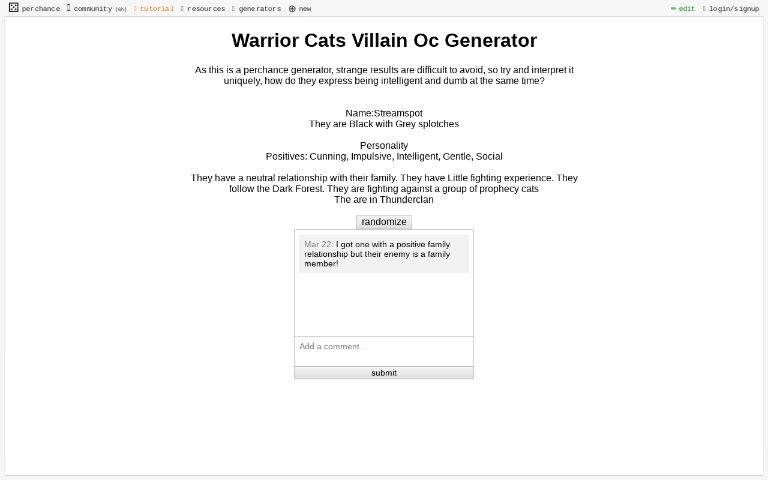 Warrior Cat Villains Set One | Sticker