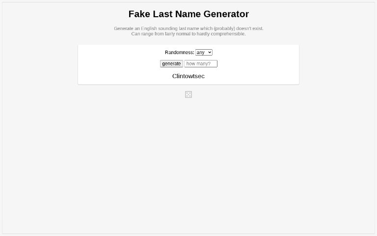 fake-last-name-generator