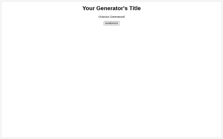 fantasyname-generator