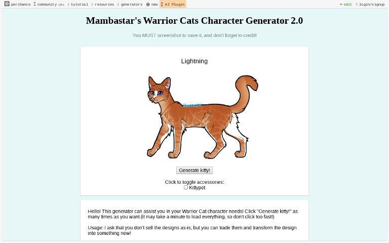 mambastar-s-warrior-cats-character-generator-2-0