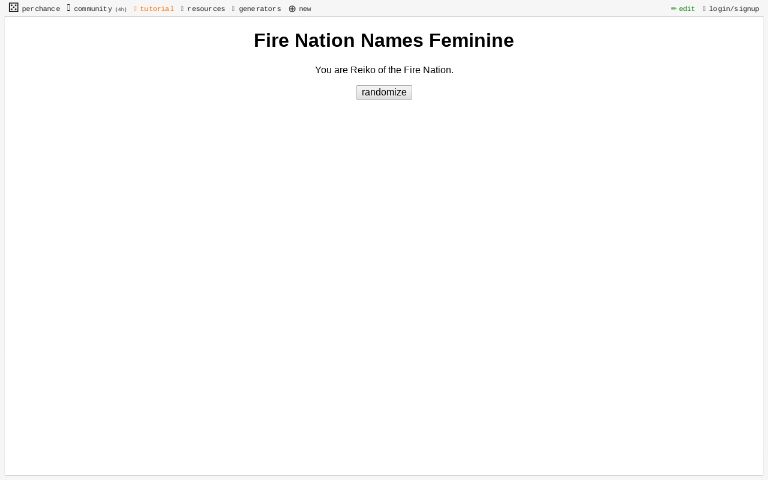 fire-nation-names-feminine-perchance-generator