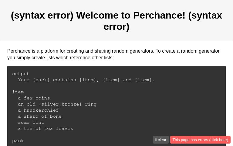 Create a Random Generator