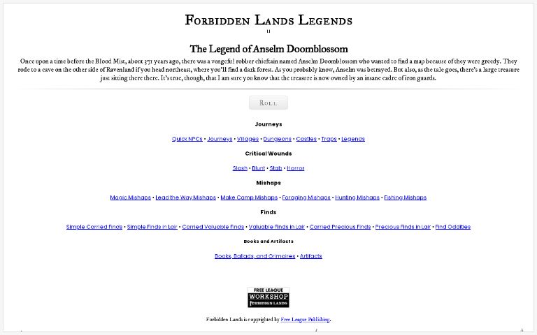 forbidden-lands-legend-generator