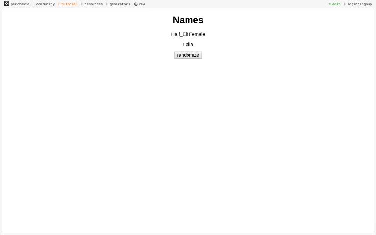 names-perchance-generator