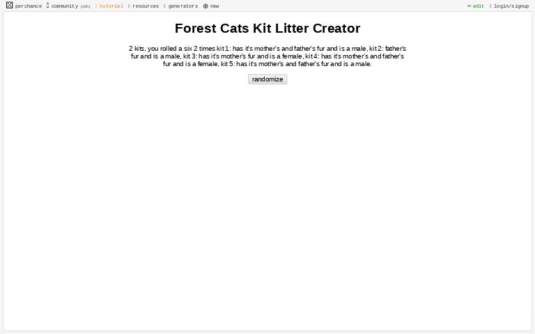 litter theme generator