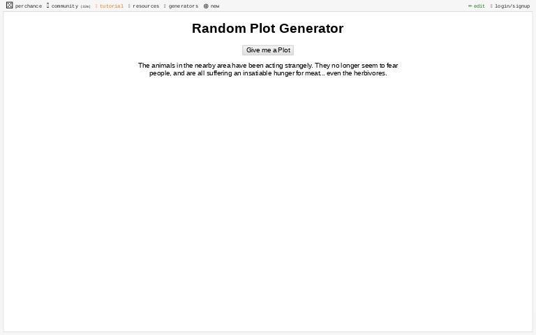 Random Plot Generator