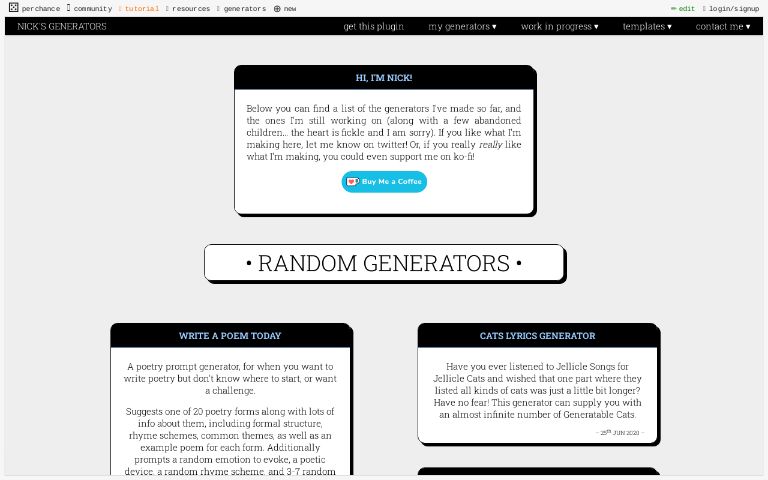 Random Generators
