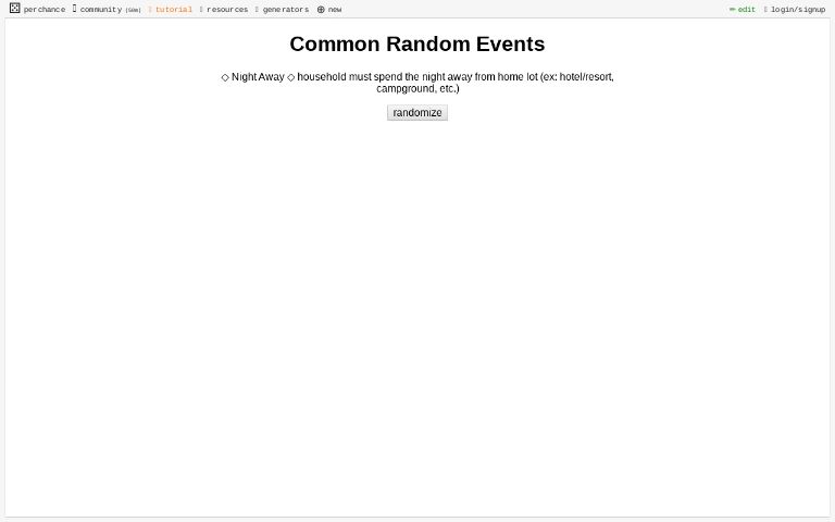 common-random-events-perchance-generator