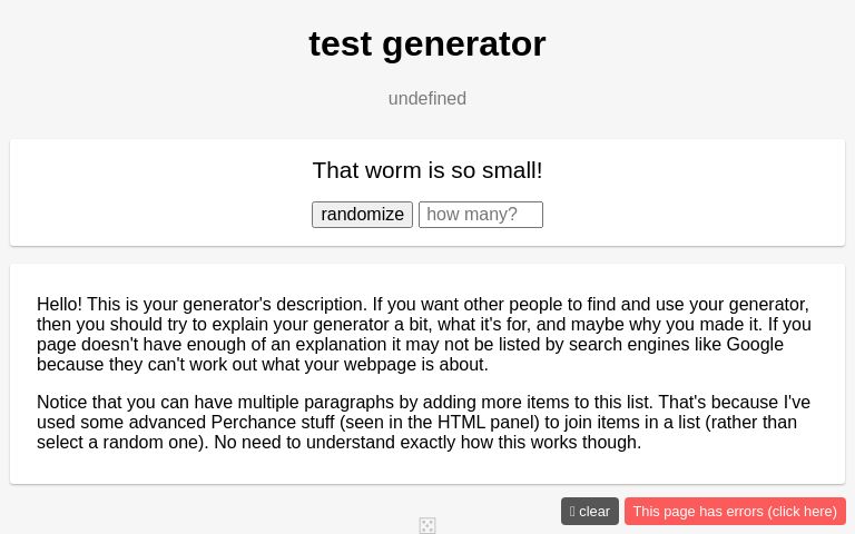 test generator