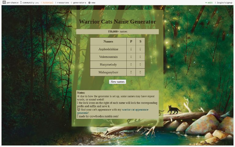 warrior-cats-name-generator