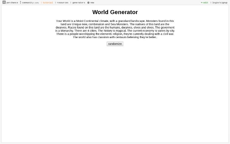 world-generator