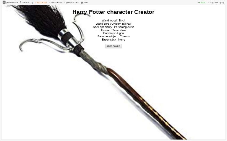 harry creator