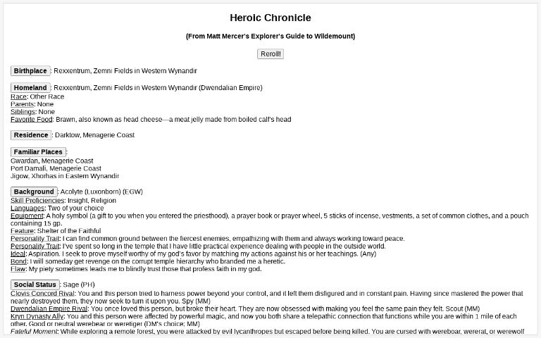 heroic-chronicle-perchance-generator