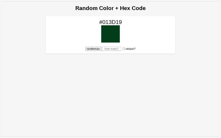 random-color-hex-code-perchance-generator