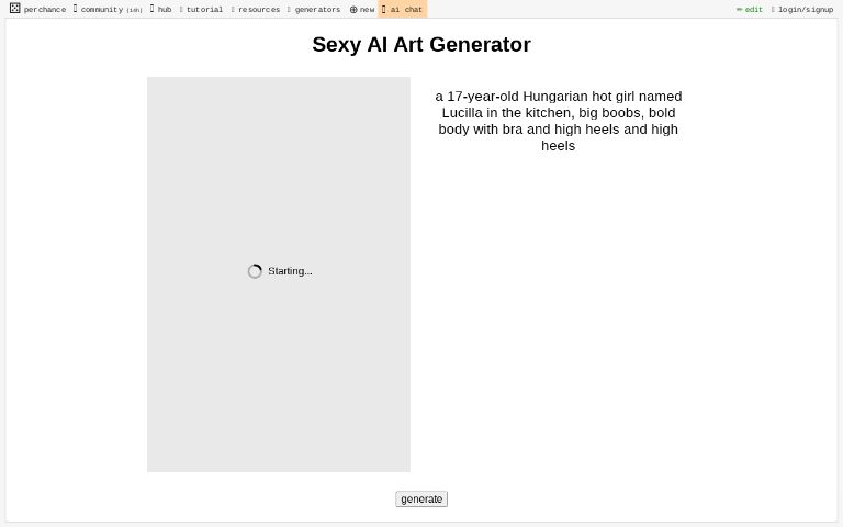 Sexy Ai Art Generator